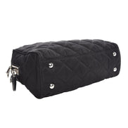 Prada Black Tessuto Nylon Quilted Small Shoulder Handbag 1BB072 available at Queen Bee of Beverly Hills