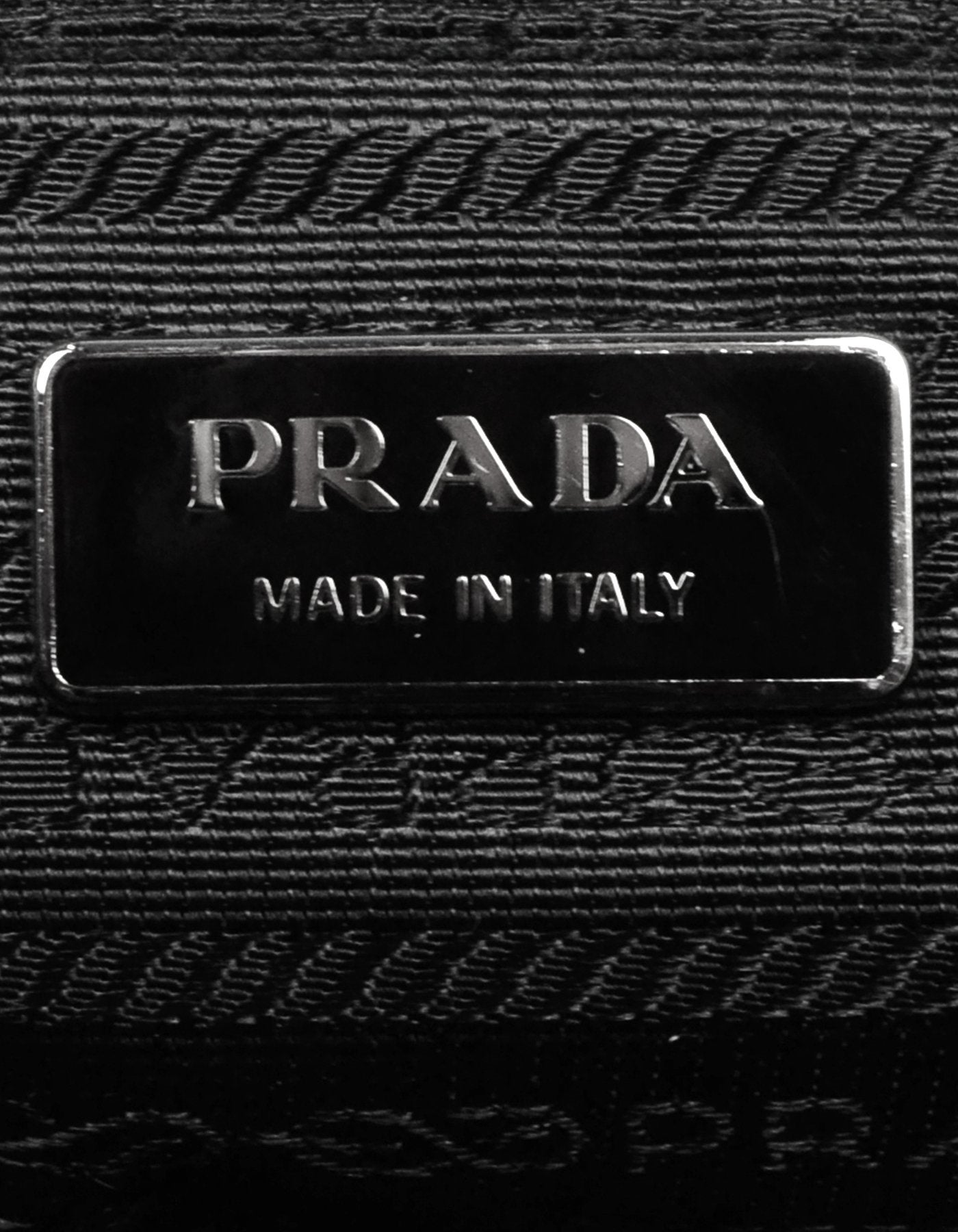 Prada Black Tessuto Nylon Soft Calf Leather Adjustable Backpack 1BZ677 at_Queen_Bee_of_Beverly_Hills