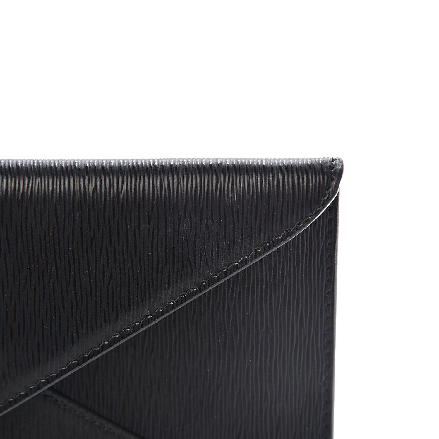 Prada Black Vitello Move Leather Long Envelope Wallet available at Queen Bee of Beverly Hills