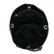 Prada Black Vitello Phenix Leather Shopping Tote Bag available at Queen Bee of Beverly Hills