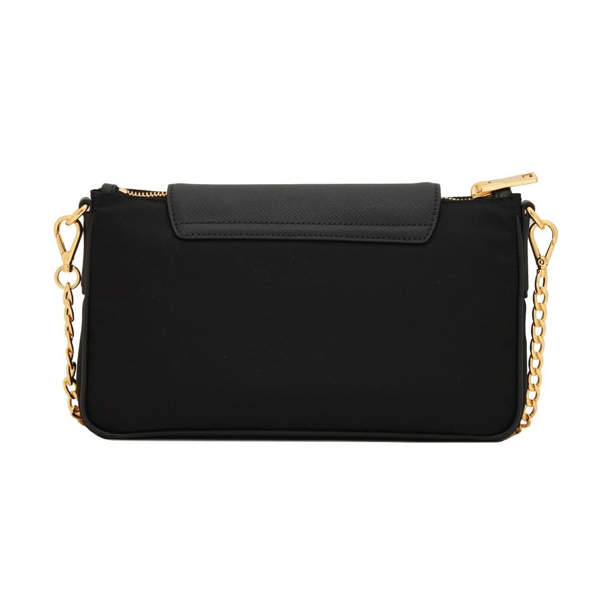 Prada gold and online black bag