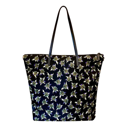 Prada Frankenstein Black Nylon Convertible Shopping Tote available at Queen Bee of Beverly Hills