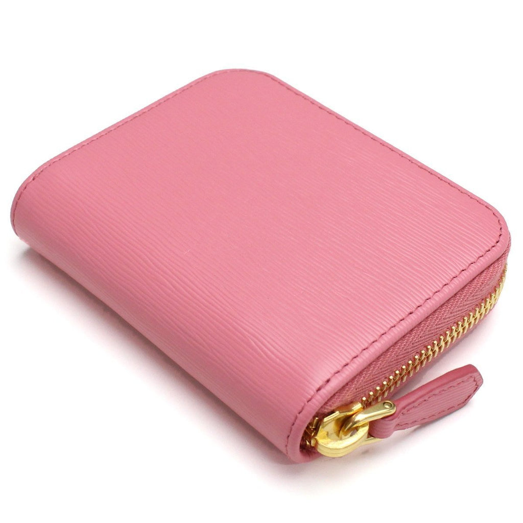 Prada Light Pink Bow Saffiano Leather Zippy Wallet – The Don's Luxury Goods