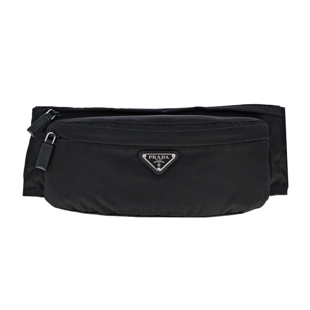 Prada Belt Bag Black Saffiano in 2023