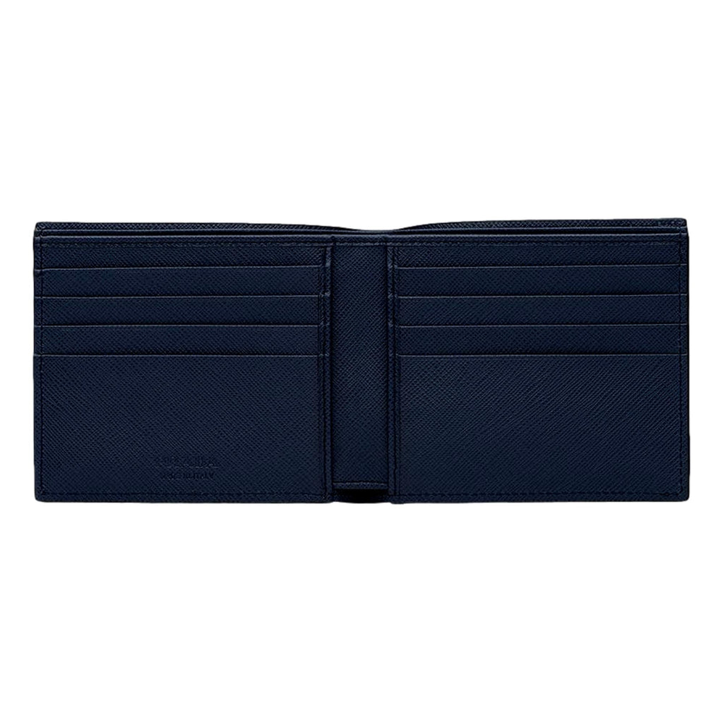 Prada Saffiano Leather Wallet, Men, Black