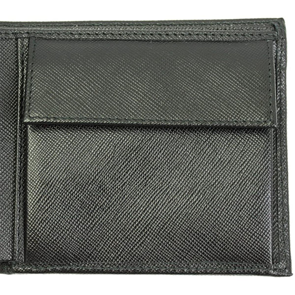 PRADA Saffiano Bifold Wallet in Black - More Than You Can Imagine