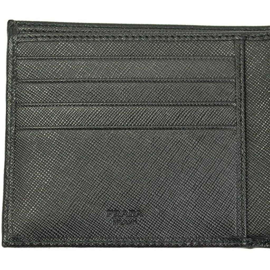 Prada Large Saffiano Leather Wallet, Black, * Inventory Confirmation Required