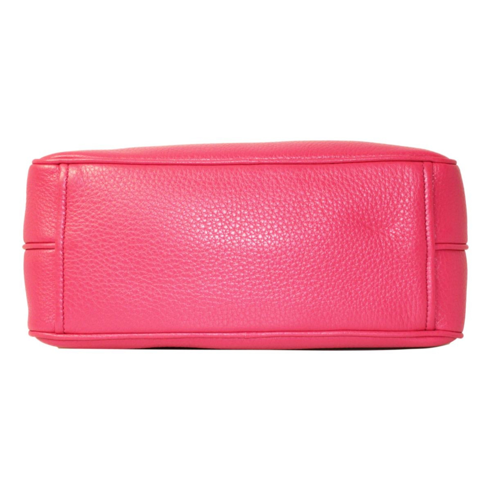 Prada Pink Vitello Phenix Leather Bag | Queen Bee of Beverly Hills