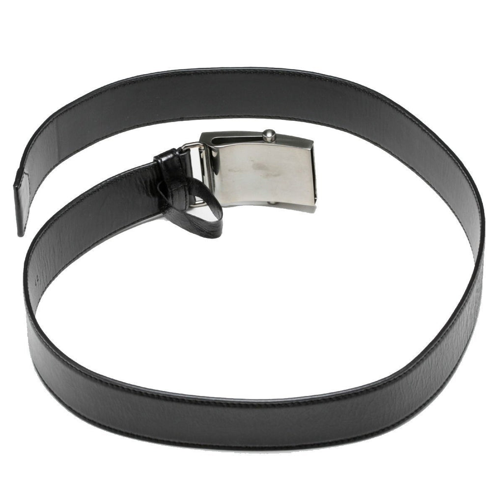 Prada Saffiano 1 Black Leather Belt 2CM009 Size: 95/38 at_Queen_Bee_of_Beverly_Hills