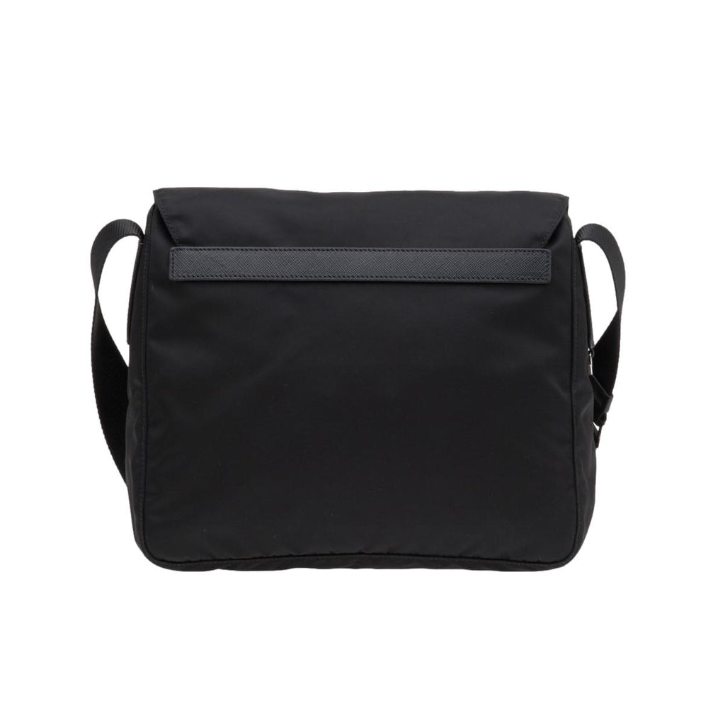 Prada Nero Buckle Nylon Cross-body Bag
