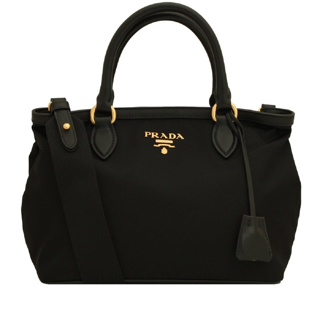 Prada Leather Bag With Shoulder Strap - Kaialux