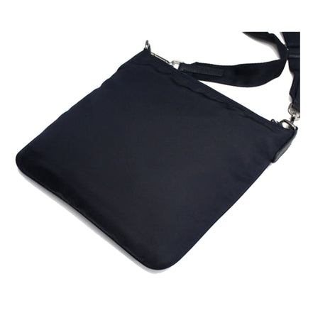 Prada Tessuto Nylon Sport Black Messenger Crossbody Bag available at Queen Bee of Beverly Hills