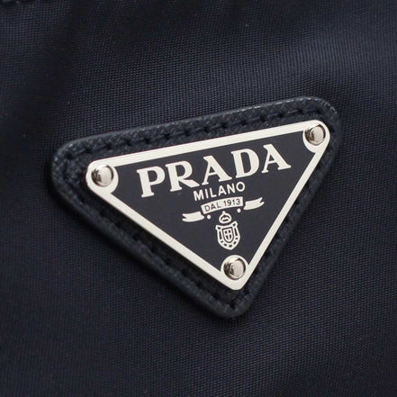 Prada Tessuto Saffiano Black Messenger Bag Cross Body available at Queen Bee of Beverly Hills