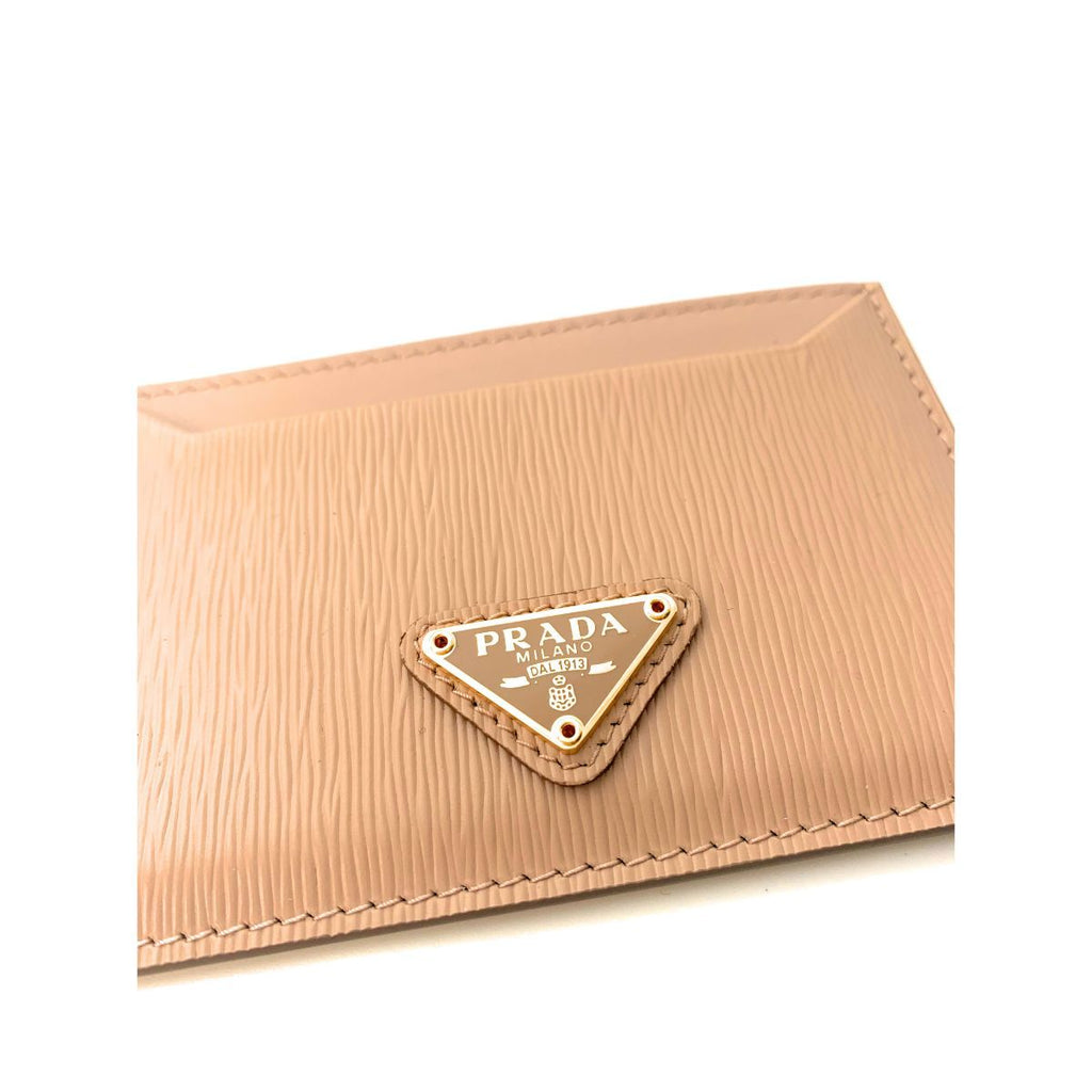 Buy Free Shipping Card with PRADA Prada Triangle Logo Nylon