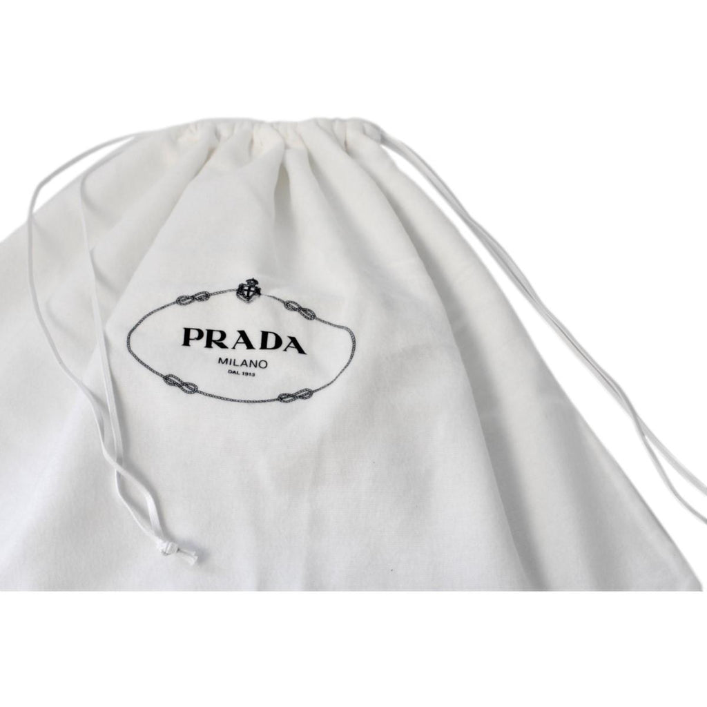 Prada Black Nylon Tessuto & Plex Tote Bag