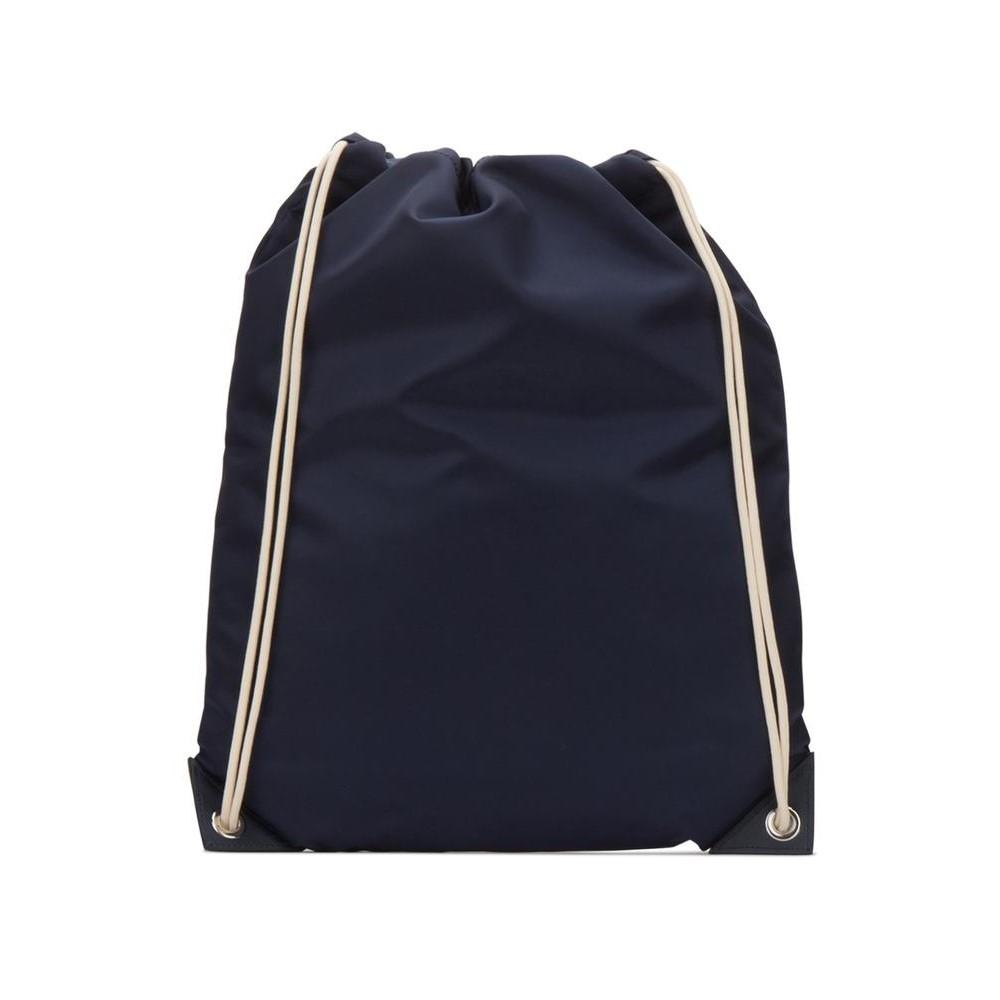 Prada Zaino Navy Tessuto Nylon Drawstring Backpack 2VZ030 at_Queen_Bee_of_Beverly_Hills