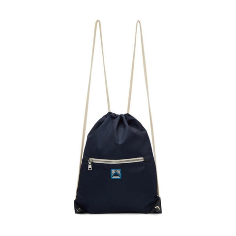 Prada Zaino Navy Tessuto Nylon Drawstring Backpack 2VZ030 at_Queen_Bee_of_Beverly_Hills