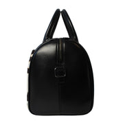Saint Laurent 12 Hour Calfskin Leather Pony Hair Duffle Bag available at Queen Bee of Beverly Hills