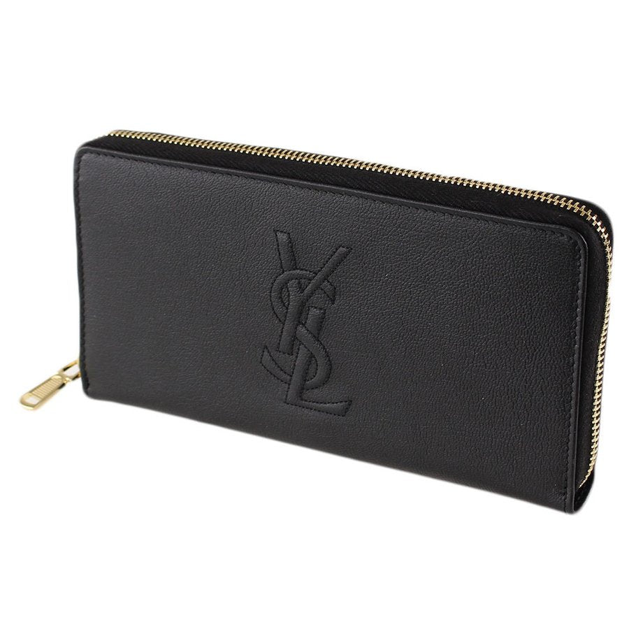 ysl wallet zipper