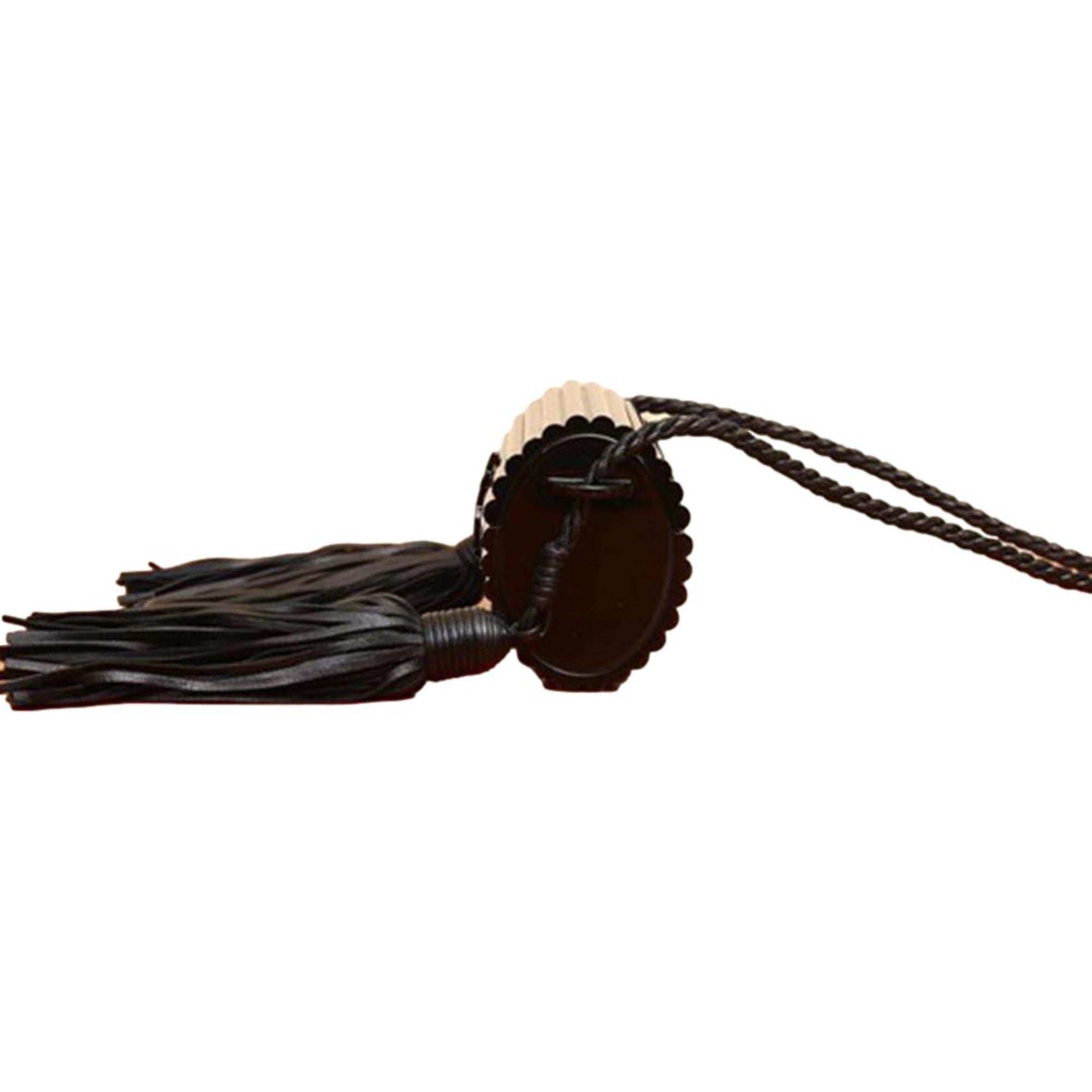 Saint Laurent Black Plexiglass Minaudiere Opium Box Bag available at Queen Bee of Beverly Hills