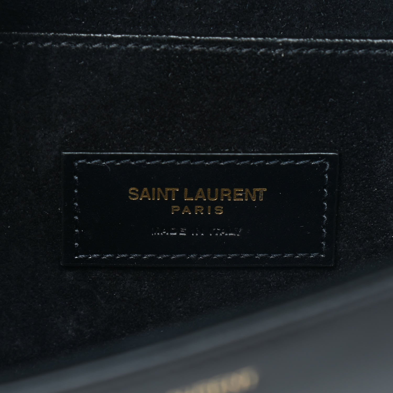 Saint Laurent Boston Lux Monogram Black Leather Shoulder Bag 601312 at_Queen_Bee_of_Beverly_Hills