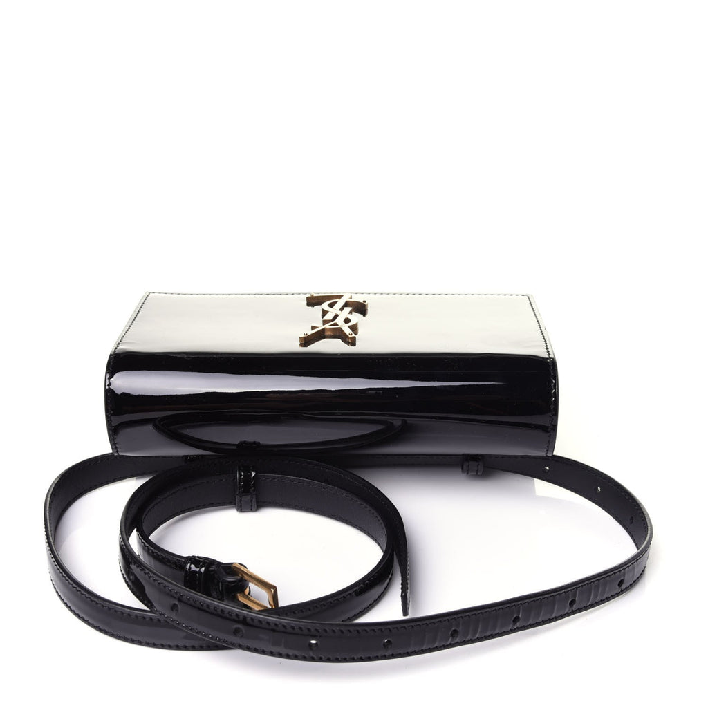 Saint Laurent Kate Leather Belt Bag in Black