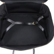 Saint Laurent Monogram Large Luggage Case Bag Dark Brown Coated Canvas available at Queen Bee of Beverly Hills