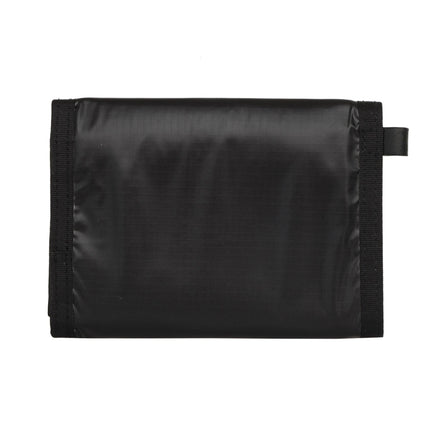 Saint Laurent Nuxx Black Nylon Chain Trifold Wallet available at Queen Bee of Beverly Hills