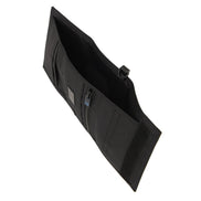Saint Laurent Nuxx Black Nylon Chain Trifold Wallet available at Queen Bee of Beverly Hills