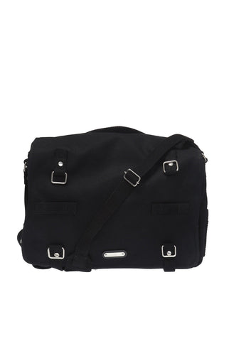 Saint Laurent Sac Army Black Canvas Messenger Bag 553972 at_Queen_Bee_of_Beverly_Hills