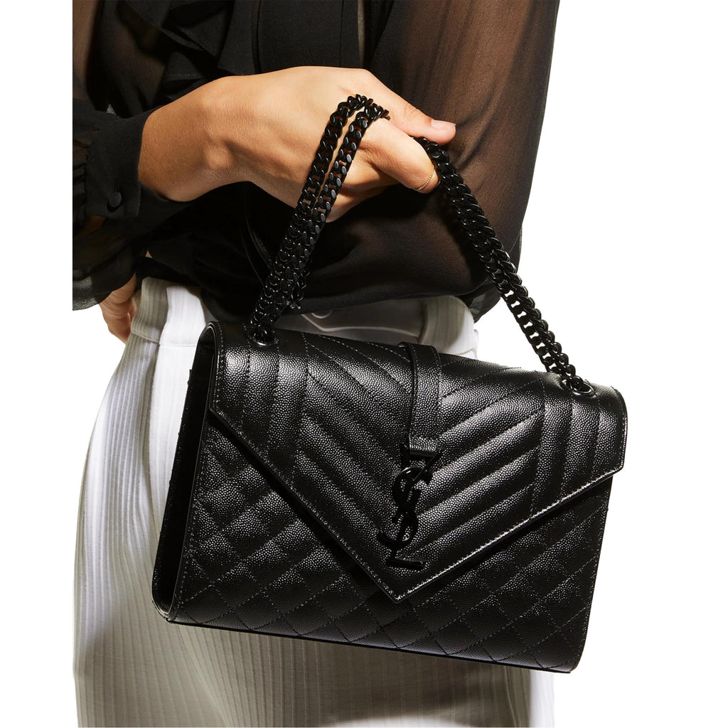 Ysl v on sale flap monogram medium