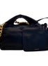 Versace La Medusa Lambskin Leather Black Gold Chain Bag available at Queen Bee of Beverly Hills